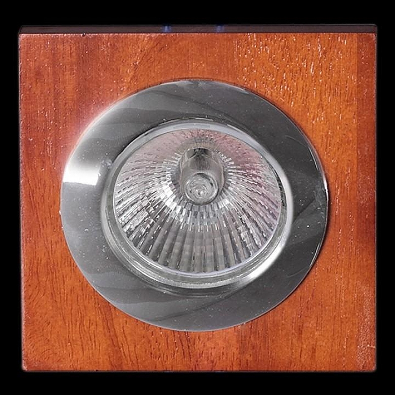 Встраиваемый светильник Sneha 1885/CT MR16 CR/RW цвет Коричневый, Хром