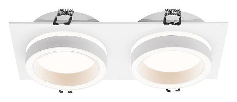 Встраиваемый светильник Wolta Luce WDL-GX53/06W-02 цвет плафона/подвески Белый, цвет арматуры Белый