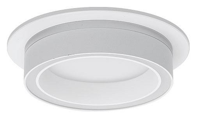Встраиваемый светильник Wolta Luce WDL-GX53/06W-R цвет плафона/подвески Белый, цвет арматуры Белый