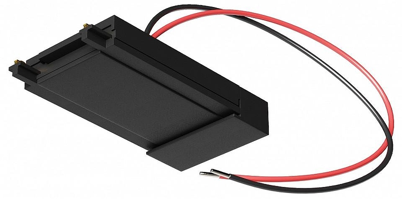 Ввод питания Maytoni Magnetic track system Radity Accessories for tracks Radity TRA084B-11B цвет арматуры Черный