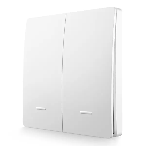 Выключатель для светодиодной ленты Apeyron Smart 2 клавиши цвет белый