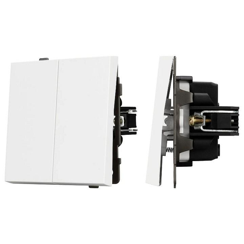 Выключатель для жалюзи без рамки Arlight SWT 054138 цвет Белый
