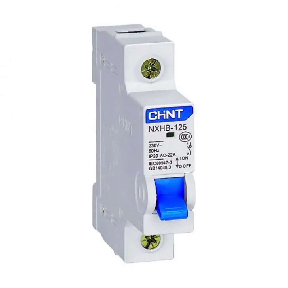 Выключатель нагрузки Chint NXHB-125 1P 25А 230 В на DIN-рейку (193172)