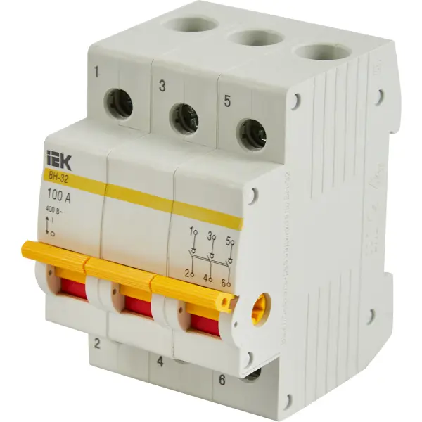 Выключатель нагрузки IEK ВН-32 3P 100 А