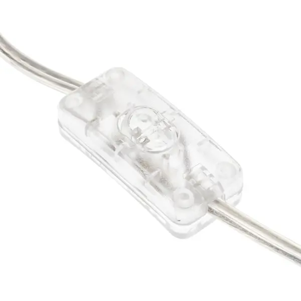 Выключатель проходной Duwi цвет прозрачный