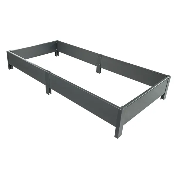 Высокая грядка 200x80x20 см графит