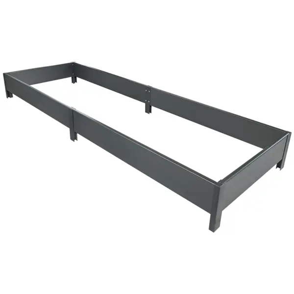 Высокая грядка 300x100x20 см графит