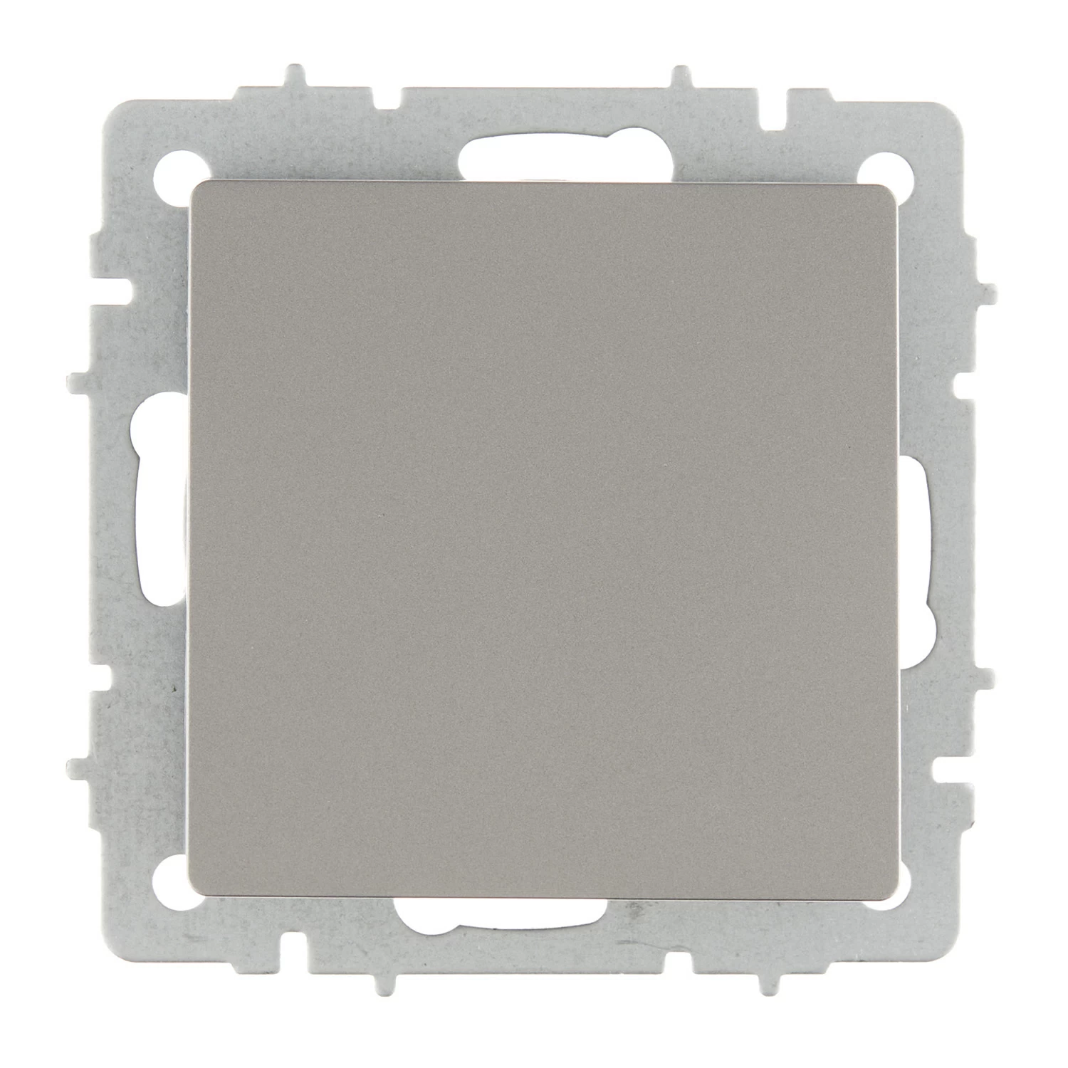 Вывод кабеля IEK Brite встраиваемый сталь (BR-VK10-0-K46)