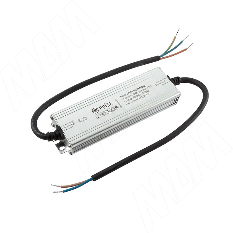 WATERPROOF Блок питания AC-230/DC-24V, IP67, 60W (PS24-IP67-WP-60W)