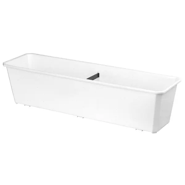Ящик балконный Homver 60x17x15 см v10.5 л пластик мраморный