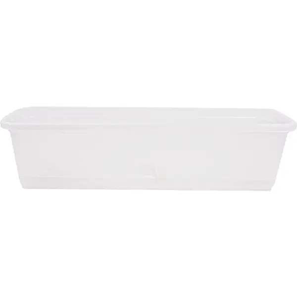 Ящик цветочный для орхидей Idea 60x18.5x15 см v16.5 л пластик прозрачный