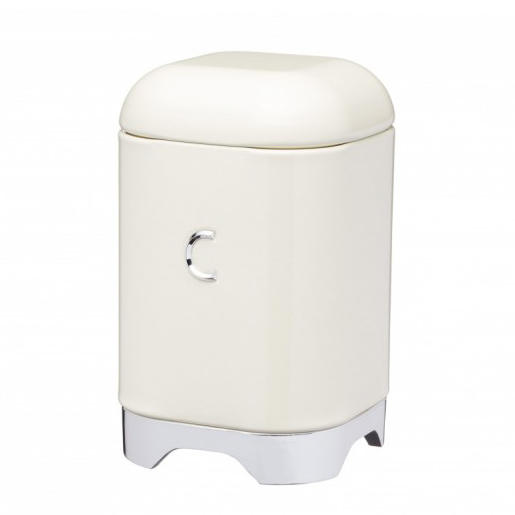Ёмкость для кофе Kitchen Craft Lovello Retro creamy 11х19 см