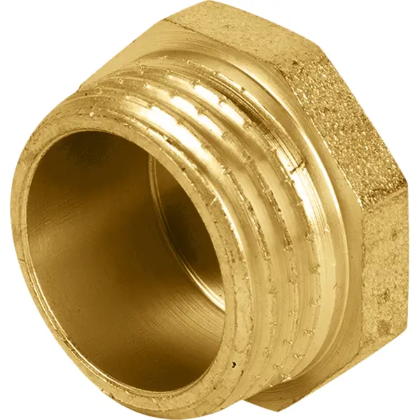 Заглушка Aquabeam 1/2" НР мм латунь
