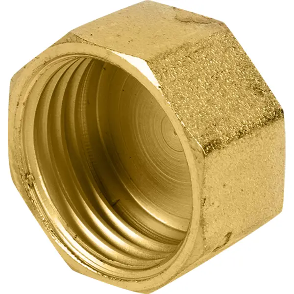 Заглушка Aquabeam 1/2" ВР мм латунь