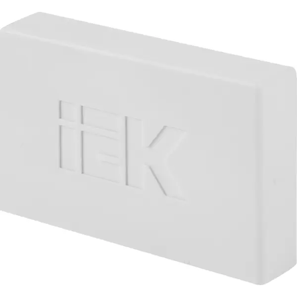 Заглушка для кабель-канала IEK 60x40 мм цвет белый 4 шт.