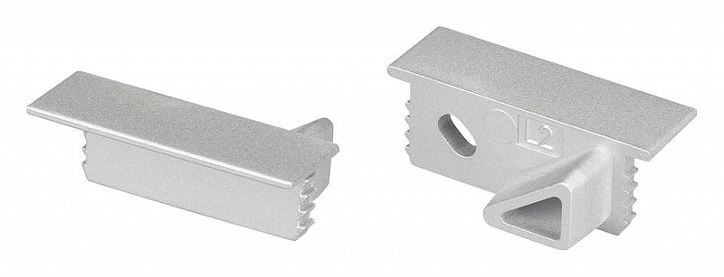 Заглушка для профиля Arlight S-LUX 031126(1) цвет серый