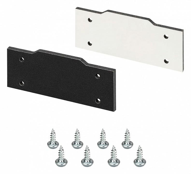 Заглушка для профиля Arlight Stretch 040064 глухая Черный