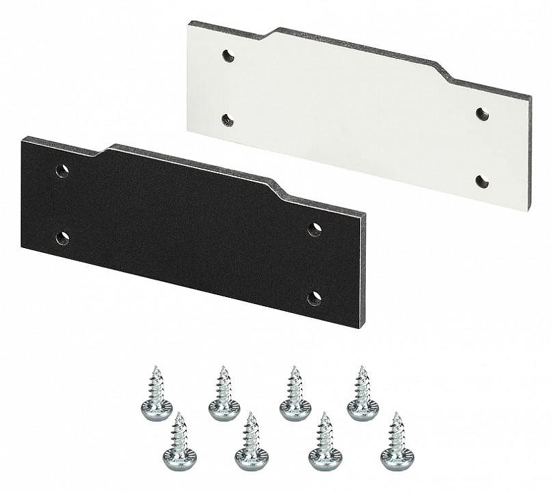Заглушка для профиля Arlight Stretch 040066 глухая Черный