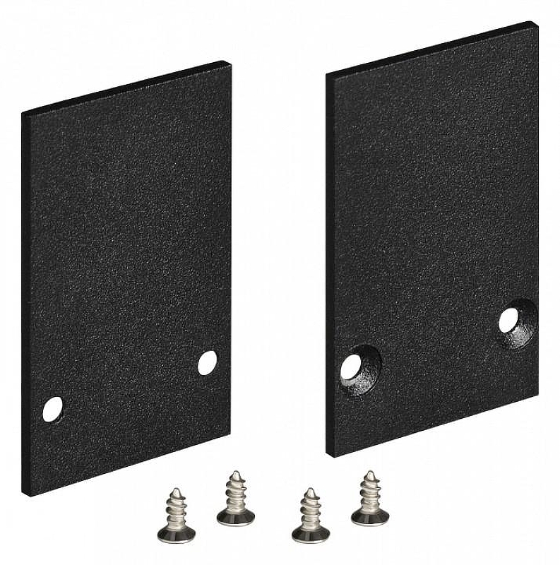 Заглушка для трека боковая Arlight MAG-25 033250 цвет арматуры Черный