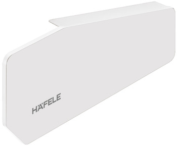 Заглушка Free fold short Häfele белая