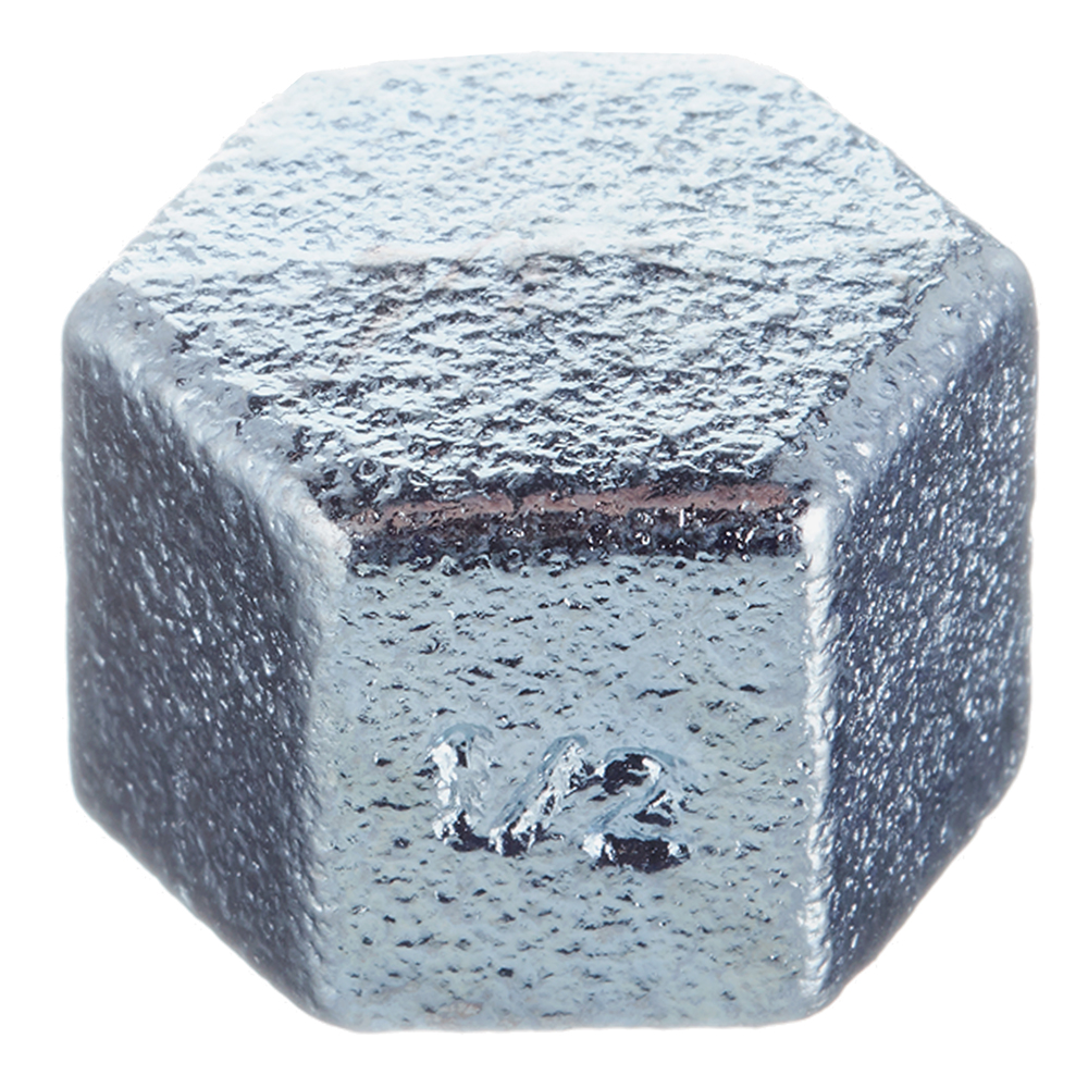 Заглушка Gebo Platinum 1/2 ВР(г) чугунная оцинкованная (300-4V)