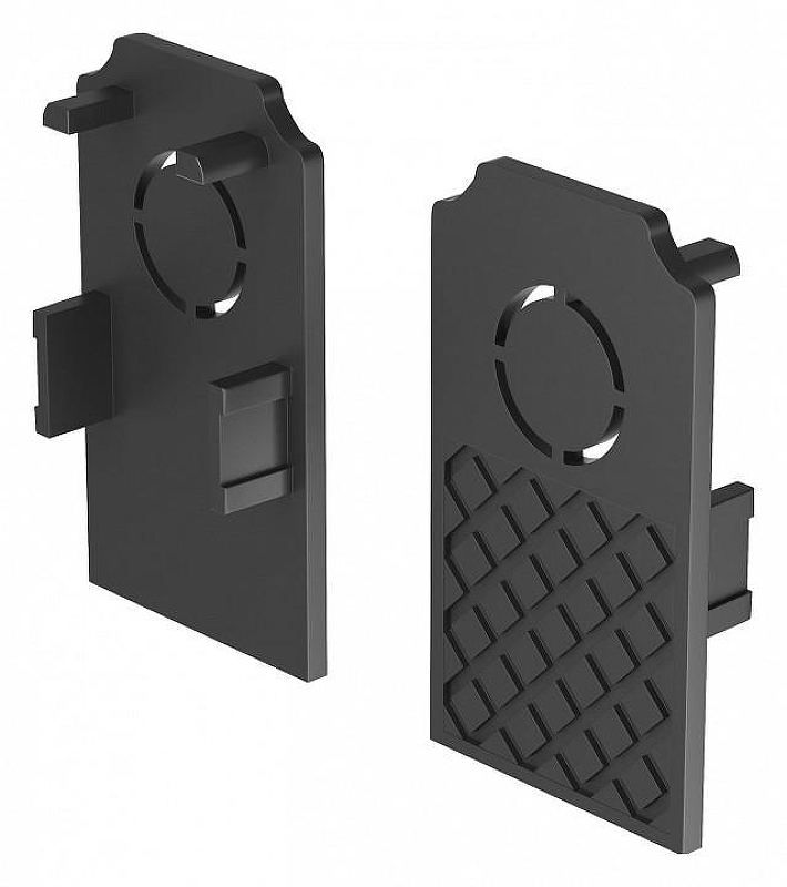 Заглушка Maytoni Magnetic track system Exility Accessories for tracks Exility TRA034EC-42B цвет арматуры Белый, Черный