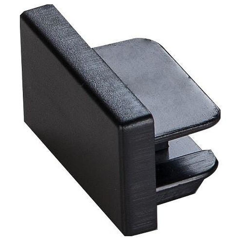 Заглушка Maytoni Single phase track system Accessories for tracks TRA001EC-11B цвет арматуры Черный