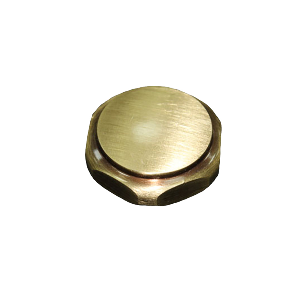 Заглушка правая SR Rubinetterie 1/2 НР(ш) для радиатора бронза (0322-1500Z000)