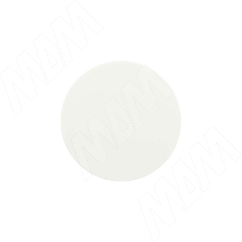 Заглушка самоклеящаяся, D13 мм, Белый, гладкая (Kr 0110, Kr 0101), 117 шт. (0110.10.13)