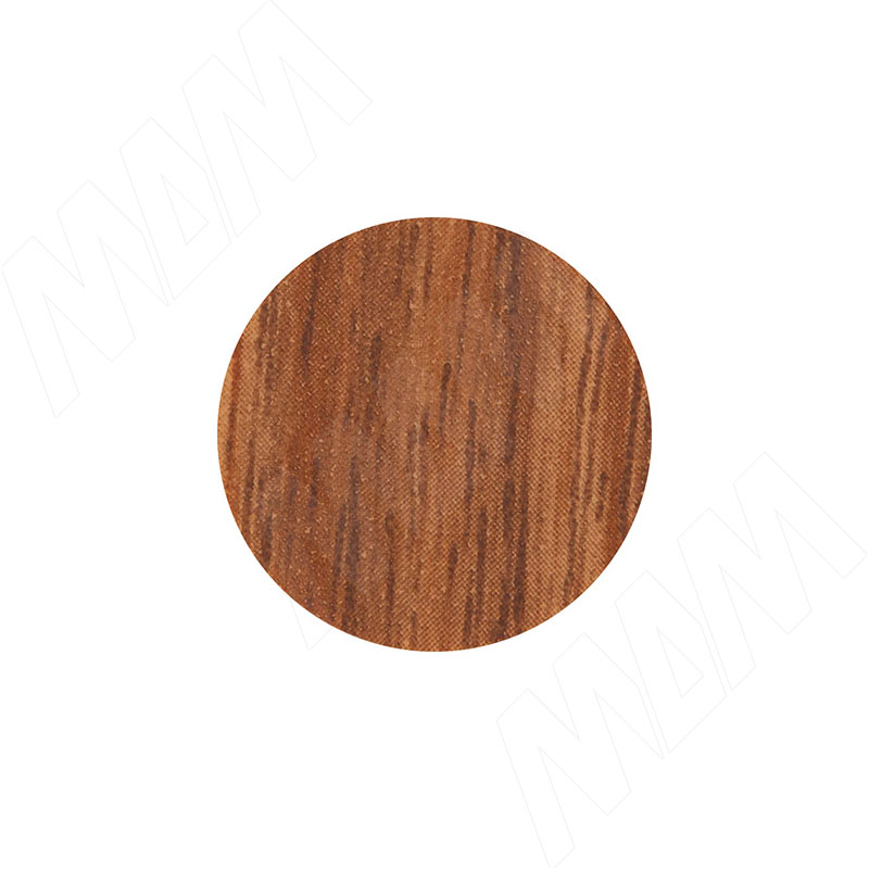 Заглушка самоклеящаяся, D20 мм, Орех Алпайн, шагрень (Kr 9614), 54 шт. (9614.20.20)