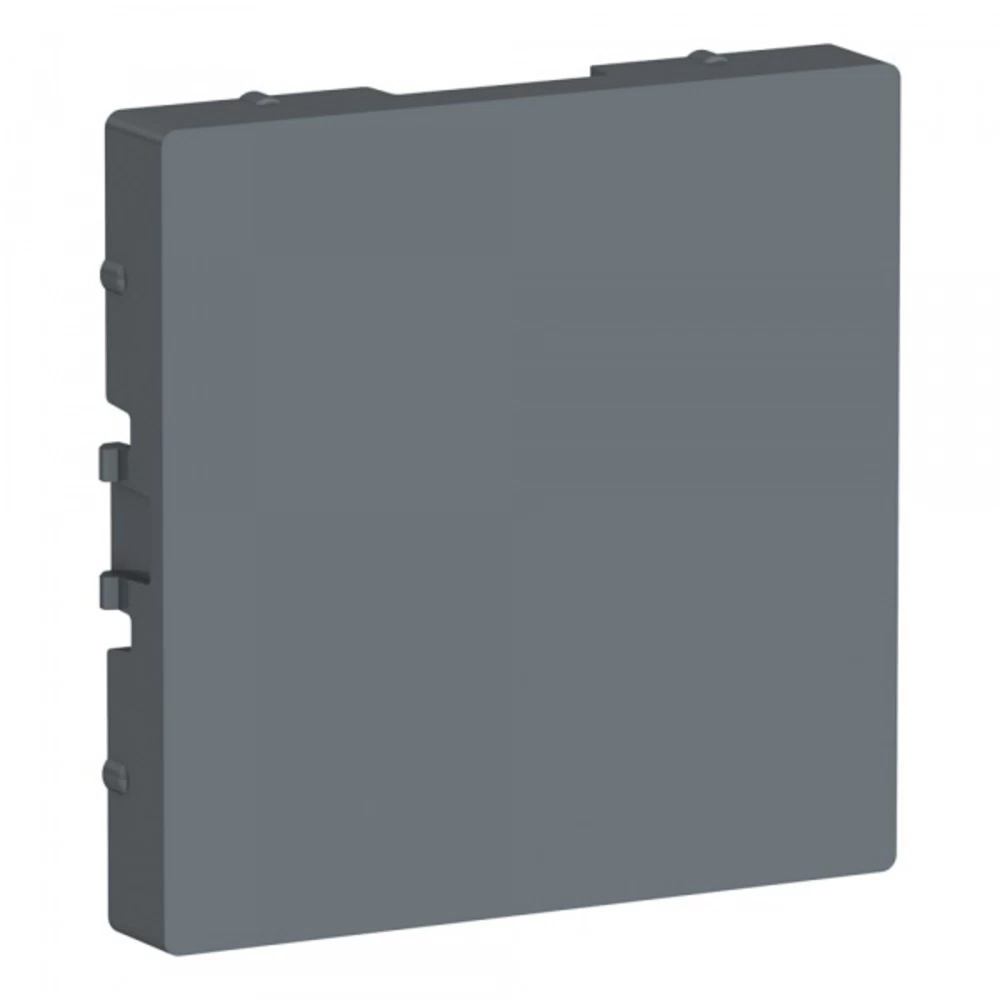Заглушка Systeme Electric AtlasDesign встраиваемая грифель (ATN000709)