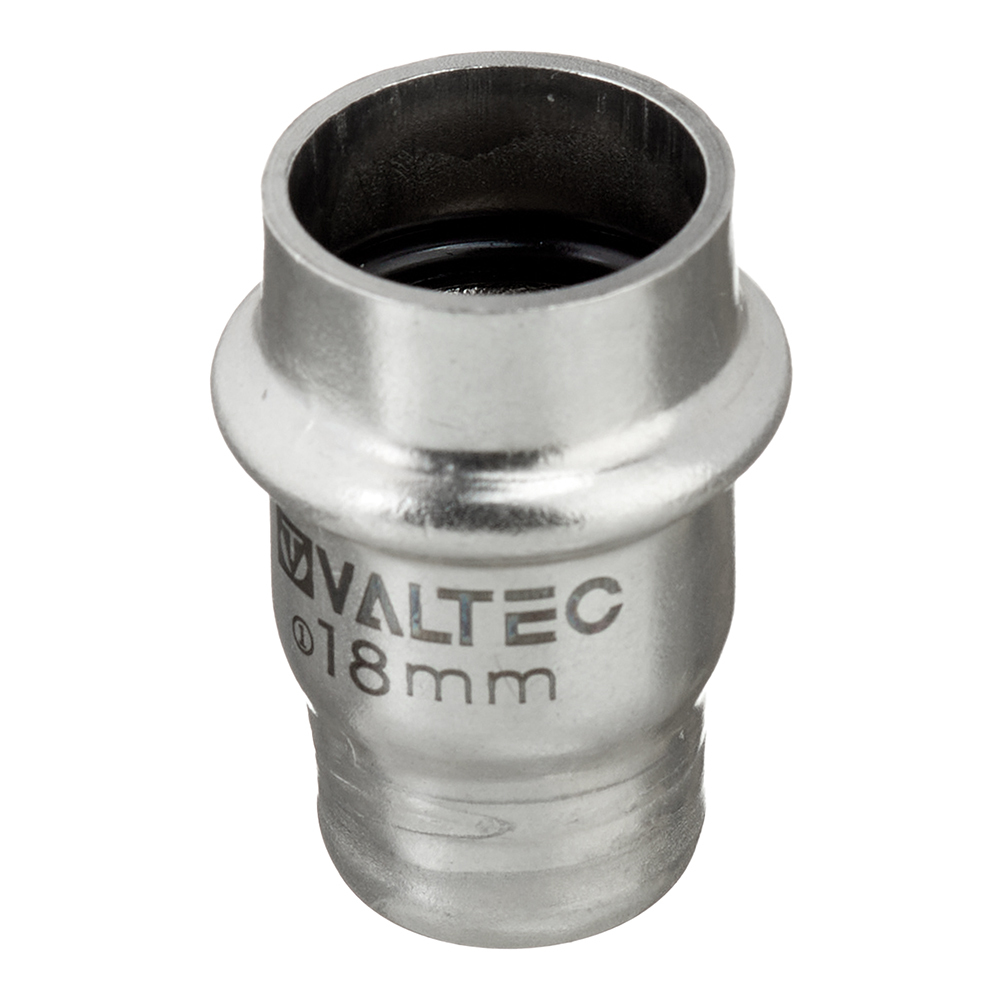 Заглушка Valtec 18 мм нержавеющая сталь (VTi.961.I.000018)