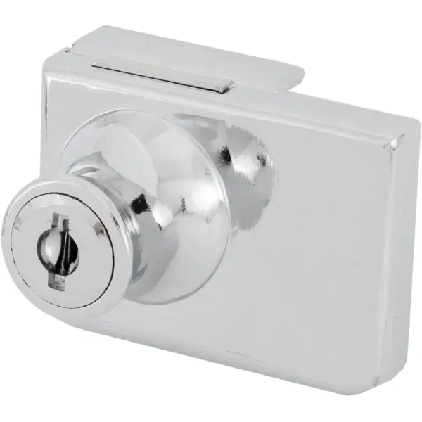 Замок для стеклянной двери Edson 258 L022 19/20 13x23 мм металл цвет хром