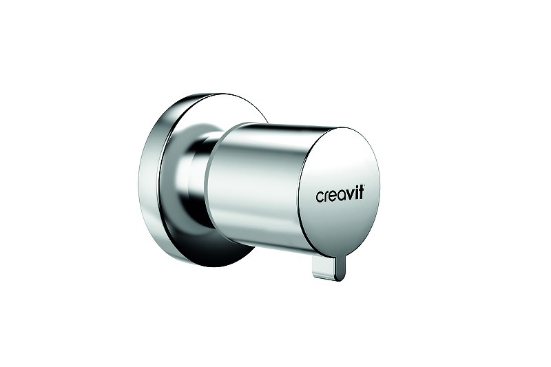 Запорный вентиль Creavit AC50L цвет Хром