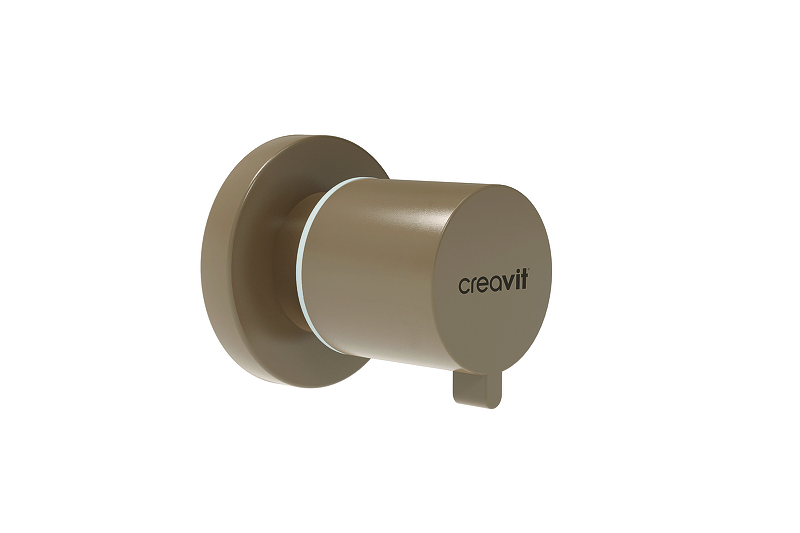 Запорный вентиль Creavit AC50L.CCM цвет Капучино