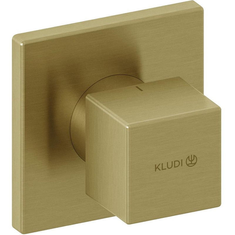 Запорный вентиль Kludi Decus 54816N075 Золото брашированное