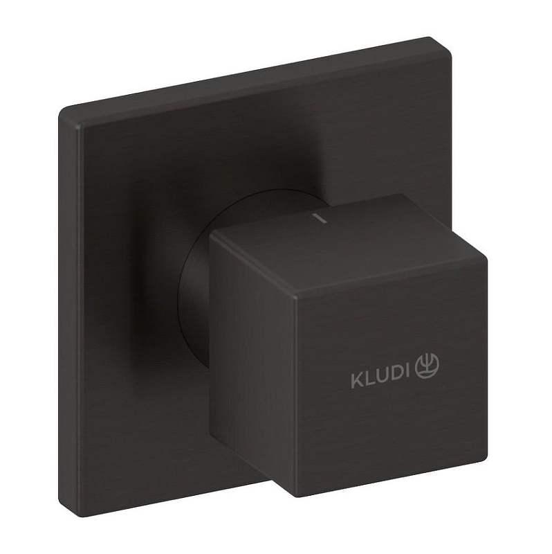 Запорный вентиль Kludi Decus 54816N275 цвет Оружейная сталь брашированная