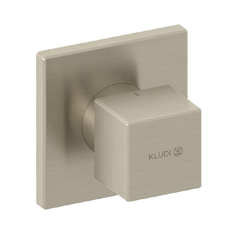 Запорный вентиль Kludi Decus 54816N575 цвет Никель брашированный