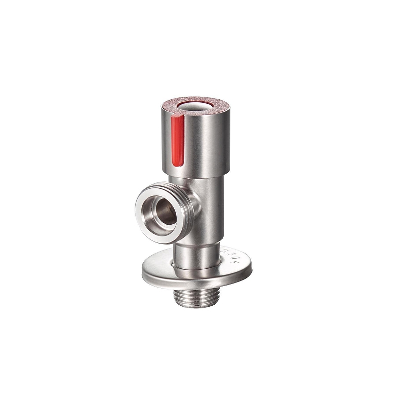 Запорный вентиль Ростовская Мануфактура Сантехники SUS124KR-1/2*3/4 угловой Нержавеющая сталь
