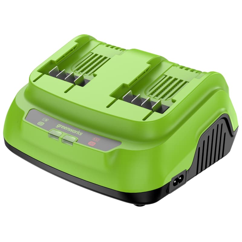 Зарядное устройство двойное Greenworks 2958807 24V 8A
