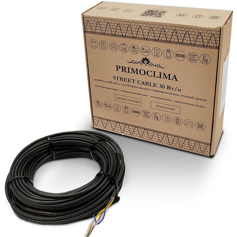 Защита от замерзания бытовых трубопроводов PrimoClima PrimoClima PCSC30-35-1070 35 метров