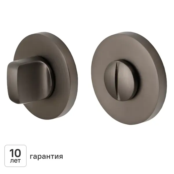 Завертка дверная KREAFORTA WC-R2 алюминий цвет графит