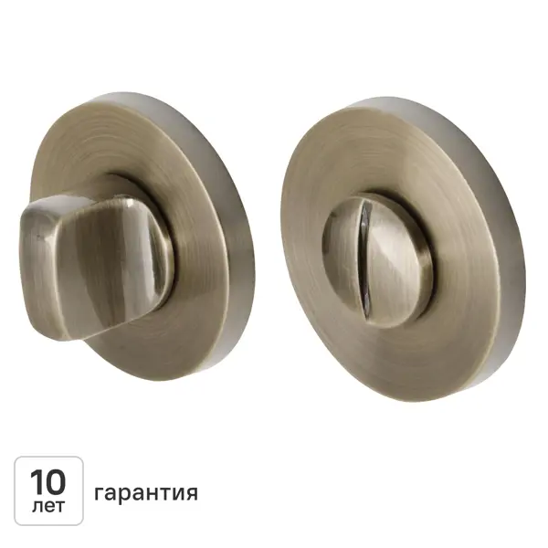 Завертка дверная KREAFORTA WCR2 алюминий цвет бронза