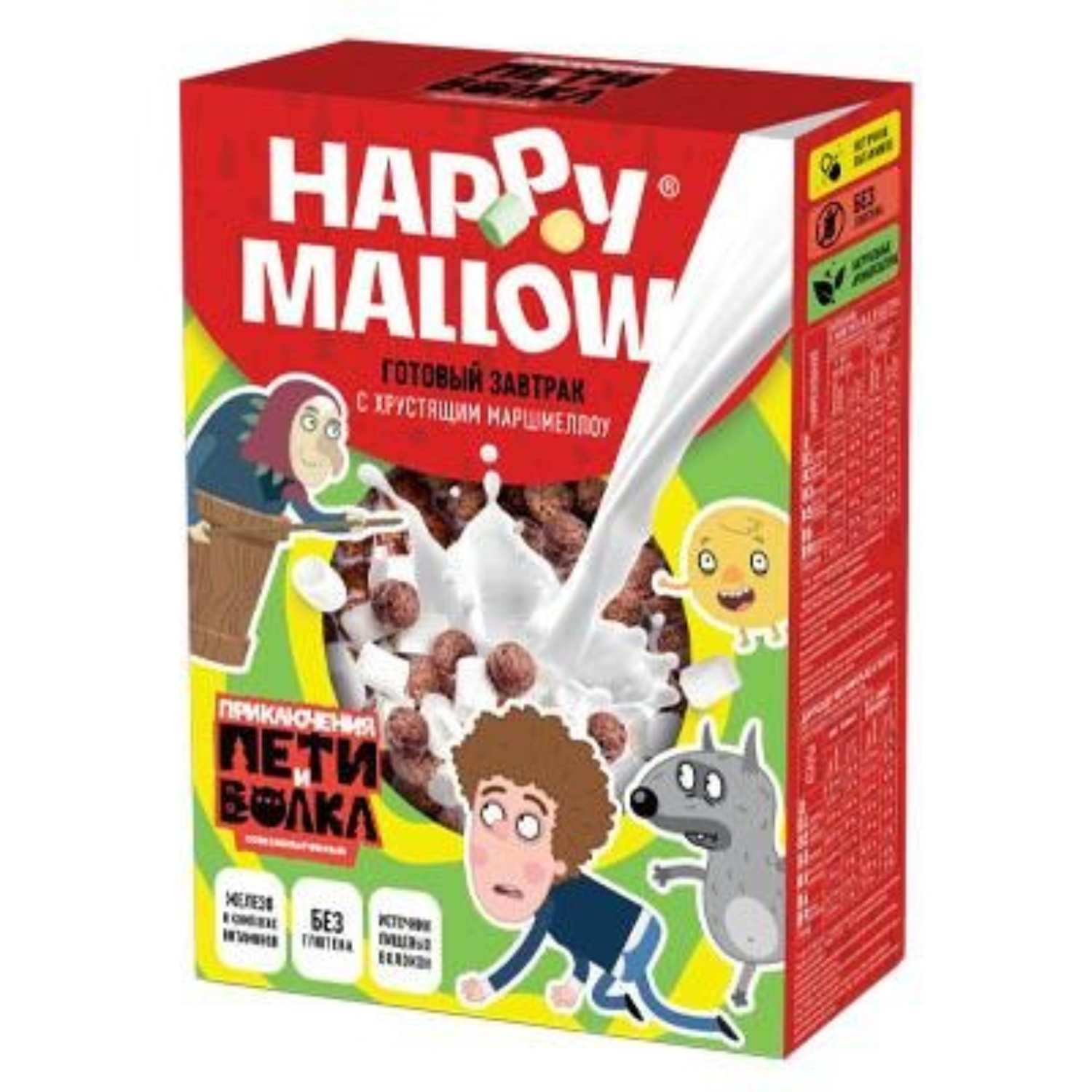 Завтрак сухой Happy Mallow Петя и волк 240 г