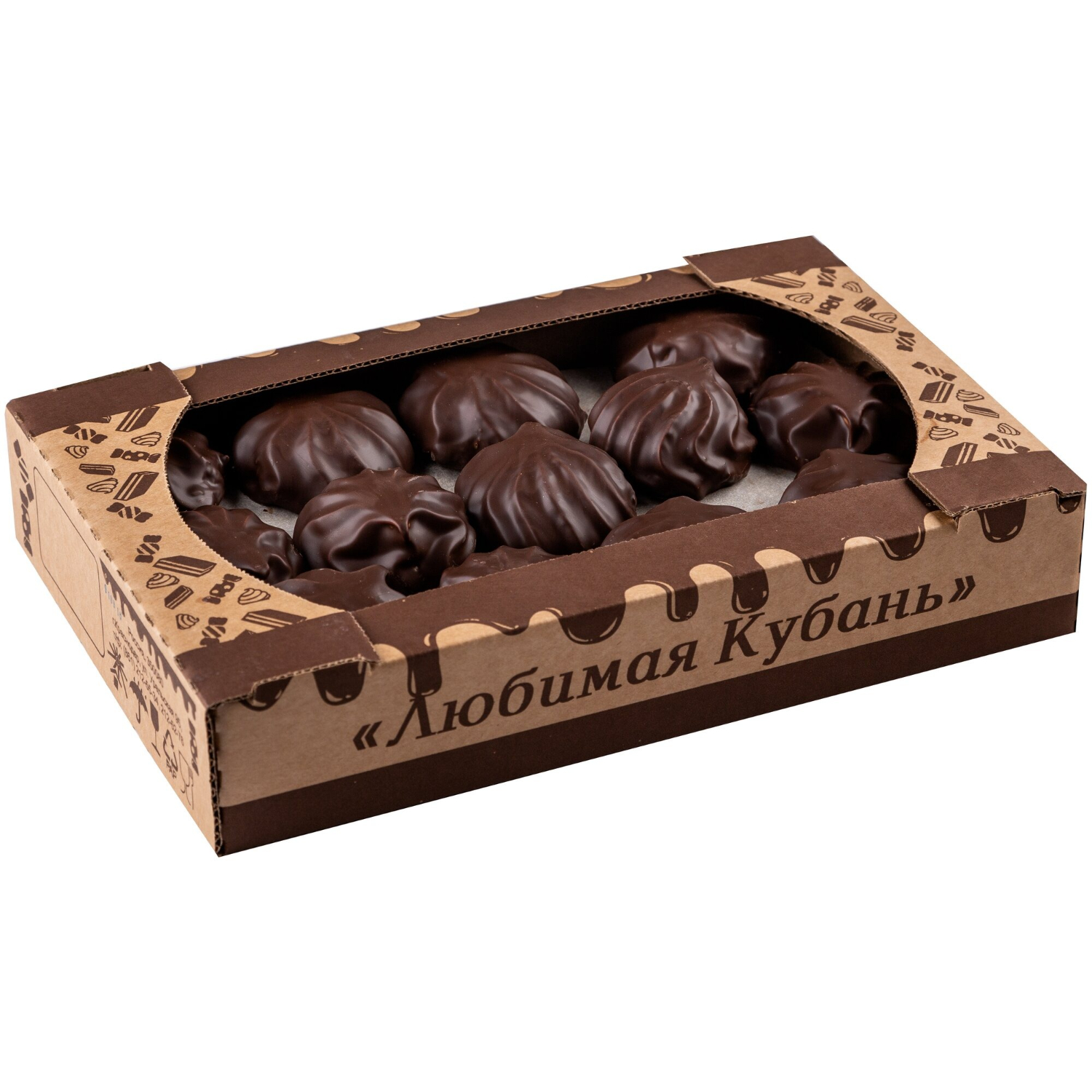 Зефир глазированный Любимая Кубань классический 620 г