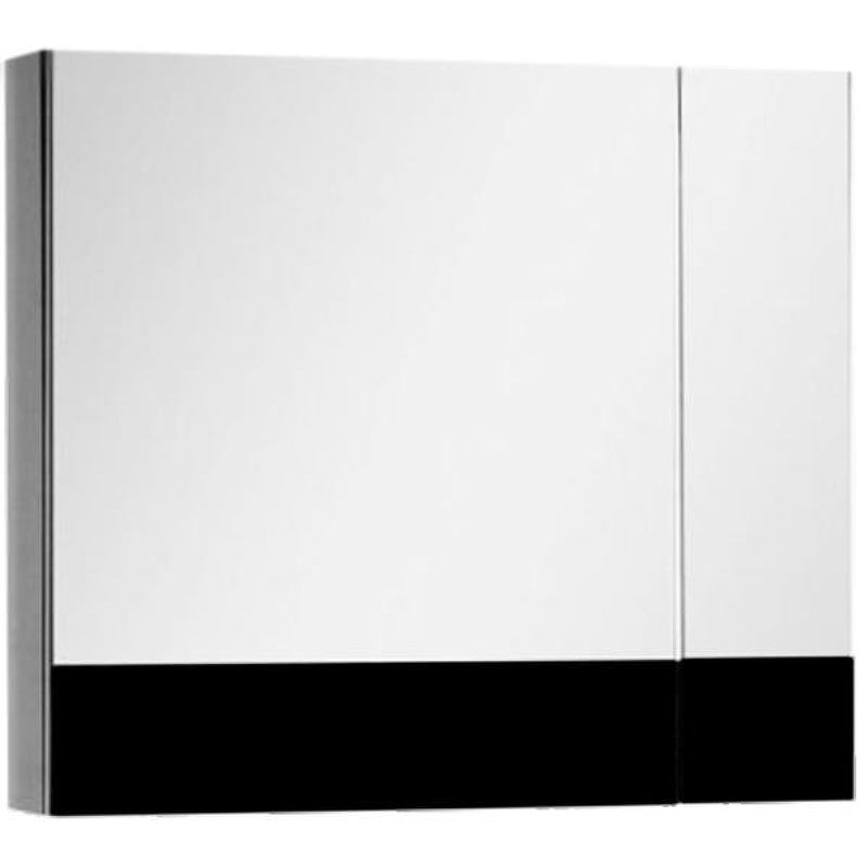 Зеркальный шкаф Aquanet Верона 75 L 175385 Черный