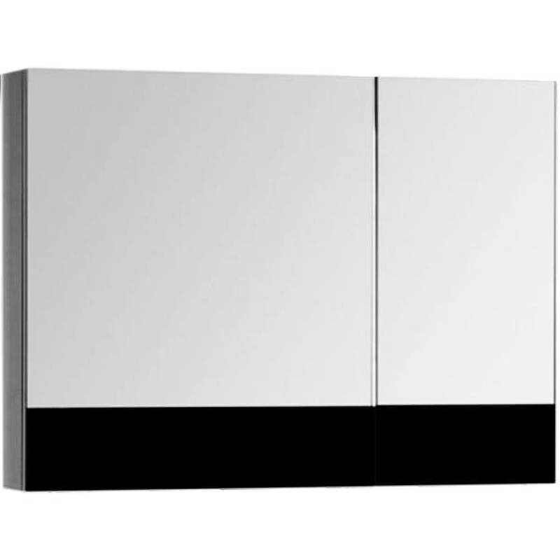 Зеркальный шкаф Aquanet Верона 90 L 172340 Черный