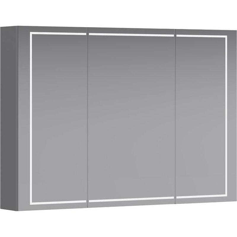 Зеркальный шкаф Aqwella Simplex 100 SLX0410 с подсветкой Белый