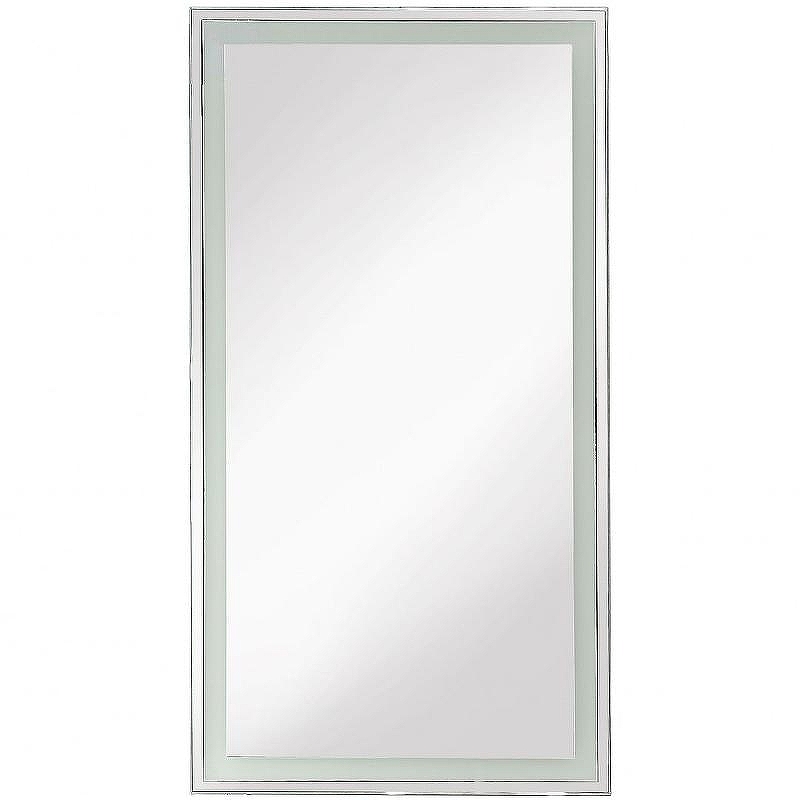 Зеркальный шкаф Art&Max Techno AM-Tec-350-650-1D-L-DS-F с подсветкой с сенсорным выключателем Белый