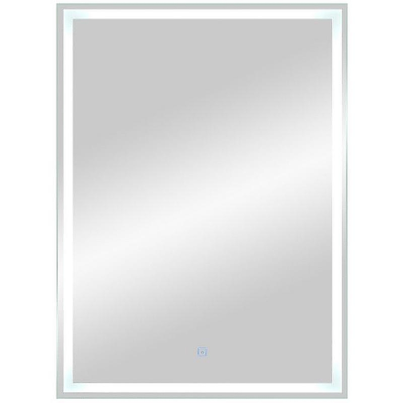 Зеркальный шкаф Art&Max Techno AM-Tec-600-800-1D-L-DS-F с подсветкой с сенсорным выключателем Белый